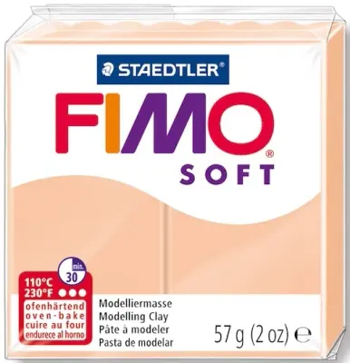 FIMO SOFT MODELLEME KİLİ 57 GR AÇIK TEN RENGİ 8020-43 07