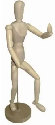 LUTART MODEL MANKEN 20 CM LM-9000-20