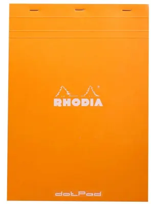 RHODIA BLOKNOT BASIC DİKİŞLİ A4 80 GR 80 YP DOT TURUNCU RA18558