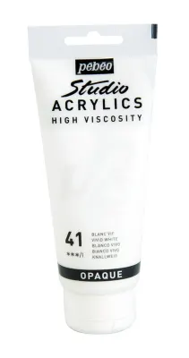 PEBEO AKRİLİK BOYA STUDIO 100 ML 831*41 VIVID WHITE