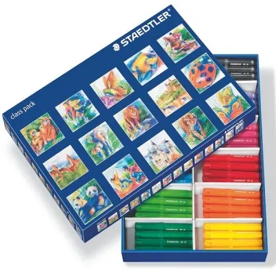 STAEDTLER KEÇELİ KALEM NORIS CLUP JUMBO 3.0 144 LÜ 340 C144
