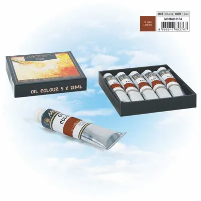 MARIES YAĞLI BOYA 21 ML E75-12*681 LIGHT RED