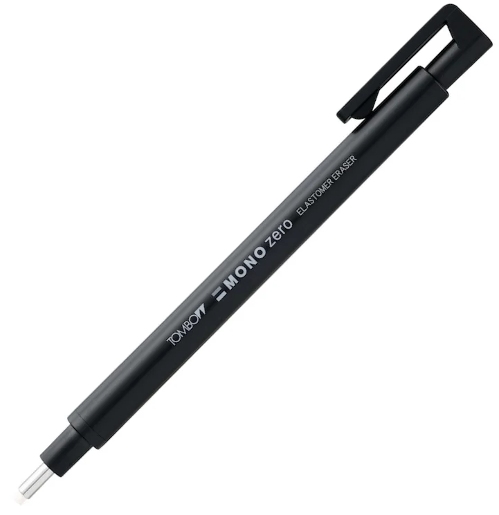 TOMBOW SİLGİ KALEM TİPİ MONO ZERO YUVARLAK UÇ ÇİZGİLİ T-EH-KUR