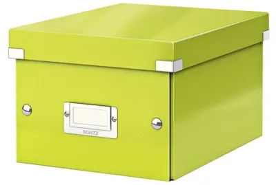 LEITZ SAKLAMA KUTUSU WOW CLICK &amp; STORE KÜÇÜK BOY L-6043 YEŞİL