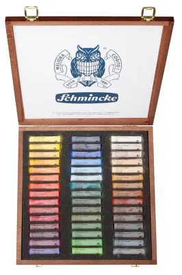 SCHMİNCKE ARTİST SOFT PASTEL AHŞAP KUTULU PASTEL BOYA SETİ GENEL AMAÇLI 45 RENK 77245 77245097