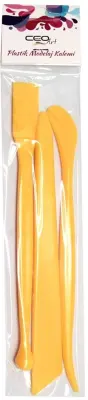 CEOART PLASTİK MODELAJ KALEMİ 3'LÜ SET (SARI) CEO-SN0001