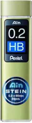 PENTEL MİN HI-POLYMER STEIN 0.2 HB 20 Lİ TÜP Y C272W-HB