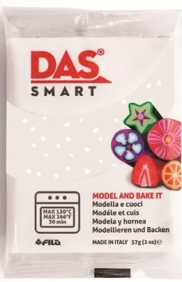 DAS SERAMİK KİLİ SMART 57 GR WHITE GLITTER 321301