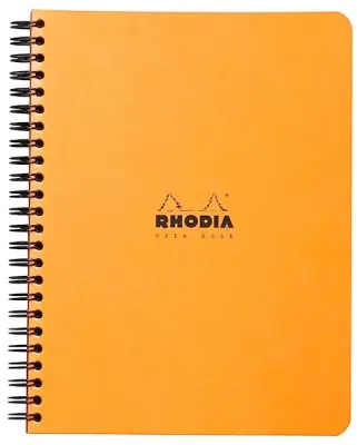 RHODIA DEFTER BASIC SPİRALLİ A5+ 80 GR 80 YP ÇİZGİLİ TURUNCU RD193468