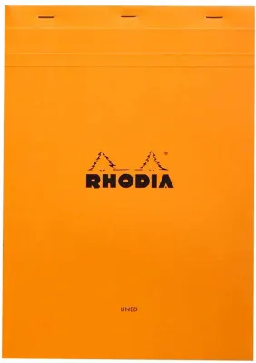RHODIA BLOKNOT BASIC DİKİŞLİ A4 80 GR 80 YP ÇİZGİLİ TURUNCU RA18600