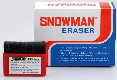 SNOWMAN BEYAZ TAHTA SİLGİSİ MIKNATISLI EB-1A