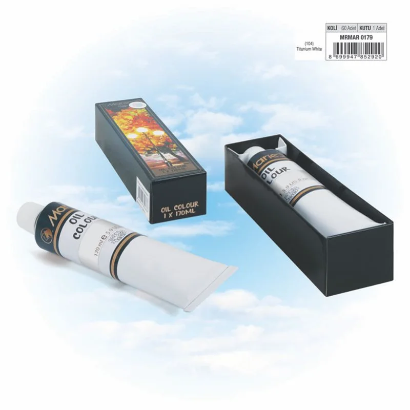 MARIES YAĞLI BOYA 170 ML E1385-44*104 TITANIUM WHITE