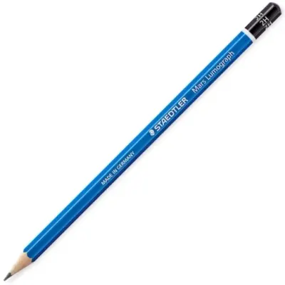 STAEDTLER KURŞUN KALEM DERECELİ MARS LUMOGRAPH   2H 100-2H