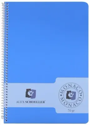 ALEX DEFTER A4 PP KAPAK SPİRALLİ 80 YP ÇİZGİLİ ALX-416
