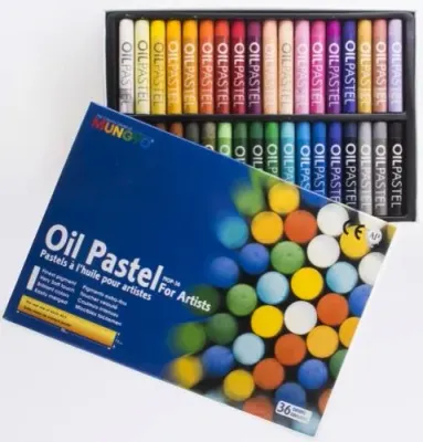MUNGYO PASTEL BOYA GALLERY YUVARLAK YAĞLI 36 LI MOP-36