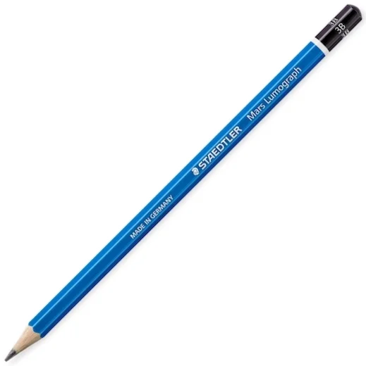 STAEDTLER KURŞUN KALEM DERECELİ MARS LUMOGRAPH   3B 100-3B