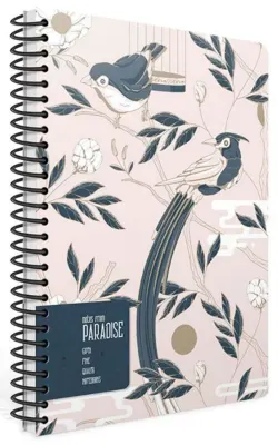 GIPTA DEFTER XOXO A4 SPİRALLİ KARTON KAPAK 80 YP. ÇİZGİLİ 6581