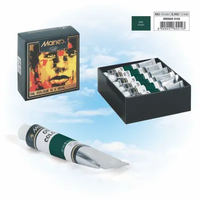 MARIES YAĞLI BOYA 12 ML 560 VIRIDIAN