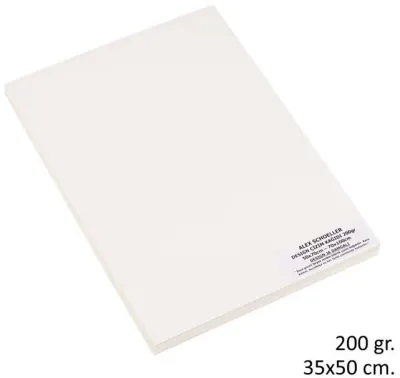 ALEX TEKNİK ÇİZİM KAĞIDI 35x50 DESİGN JA 200GR 100 LÜ ALX-5135