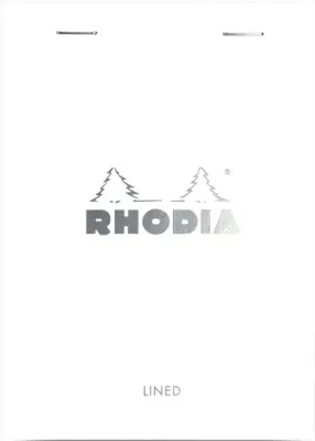 RHODIA BLOKNOT BASIC DİKİŞLİ A6 80 GR 80 YP ÇİZGİLİ BEYAZ RB13601