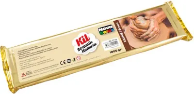 NOVA COLOR SERAMİK KİLİ 1000 GR KAHVERENGİ NC-4134
