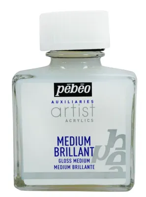 PEBEO YARDIMCI MALZEME AKRİLİK BOYA MEDIUM PARLAK EF 75 ML 520800
