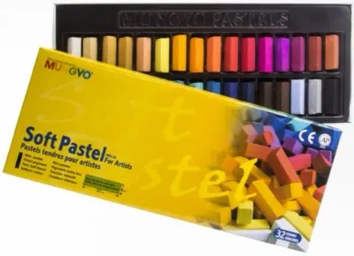 MUNGYO PASTEL BOYA GALLERY SOFT KÖŞELİ 1/2 BOY 32 Lİ MPS-32