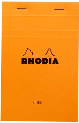 RHODIA BLOKNOT BASIC DİKİŞLİ 11x17 80 GR 80 YP ÇİZİGLİ TURUNCU RT14600