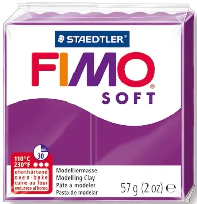 FIMO SOFT MODELLEME KİLİ 57 GR MOR 8020-61 07