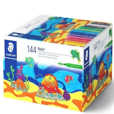 STAEDTLER KEÇELİ KALEM NORIS JUMBO ÜÇGEN 3.0 144 LÜ 328-B C144