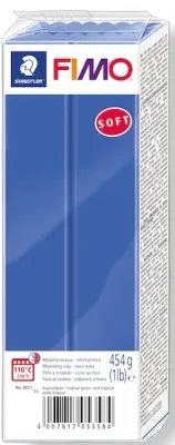 FIMO SOFT MODELLEME KİLİ 454 GR PARLAK MAVİ 8021-33
