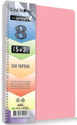 ÇINAR DEFTER A4 I M SMART SEPERATÖRLÜ 6K+3Ç 225 YP. 62060