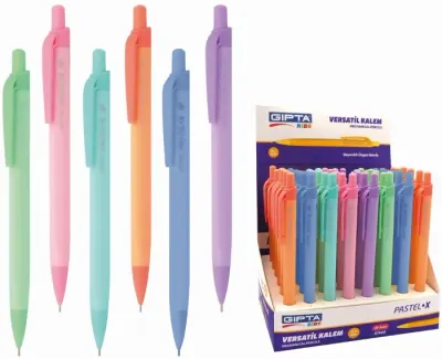 GIPTA VERSATİL KALEM 0.9 PASTEL X 6 RENK 48 Lİ STAND K194200