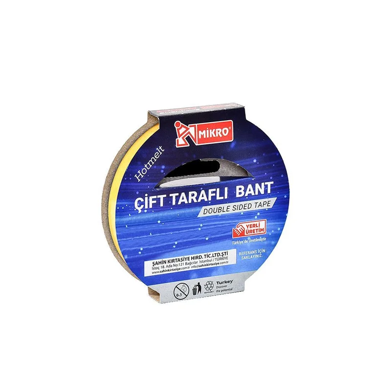 MİKRO ÇİFT TARAFLI BANT 48 MM x 25M BNT105