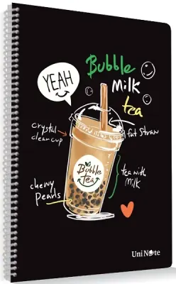 ÇINAR DEFTER A4 COFFEE SPİRALLİ PP KAPAK 60 YP. KARELİ 72605