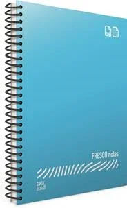 GIPTA DEFTER EKO FRESCO A5 SPİRALLİ PP KAPAK 96 YP. ÇİZGİLİ 4944