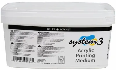 DALER ROWNEY YARDIMCI MALZEME SYSTEM 3 SERİSİ BASKI YARDIMCISI 1 LT 127100011