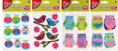 BU-BU STICKER KEÇE 3D CRN-BUBU-STS008