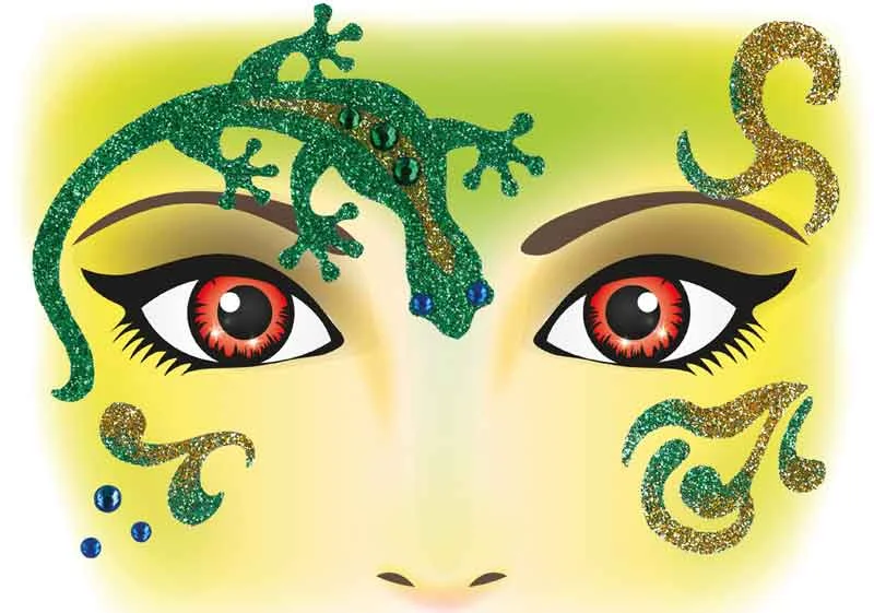 HERMA ETİKET FACE ART DECOR GECKO 15302