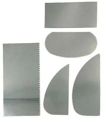 LUTART ÇEKİ TARAĞI 5 Lİ METAL LSR-5434