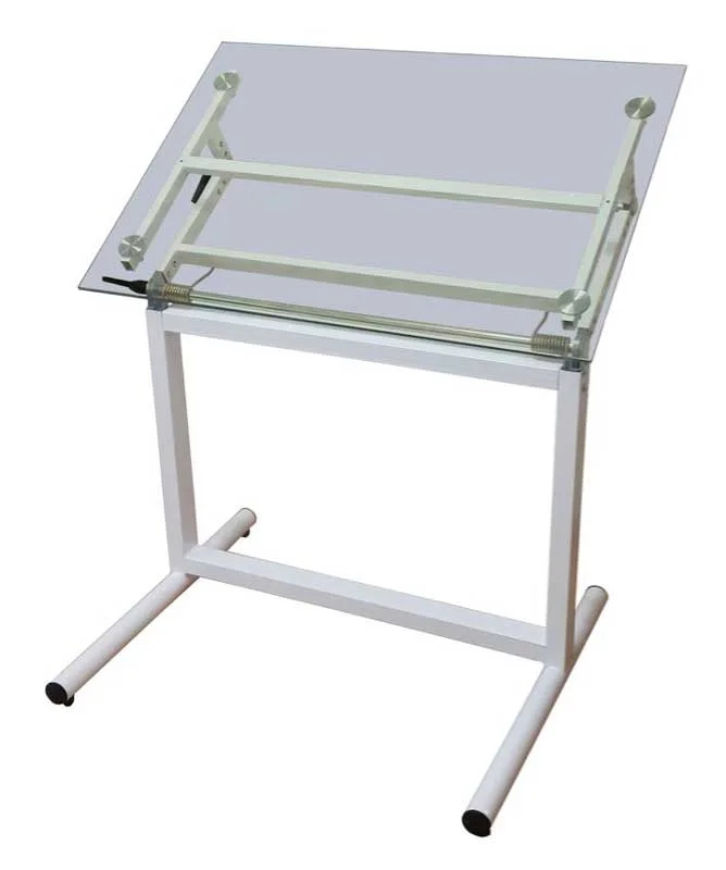 AKYAZI ÇİZİM MASASI CAM TABLA PROF. 70X100 0226-1