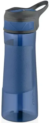 UZSPACE MATARA TRITAN PİPETLİ 9002 670 ML MAVİ