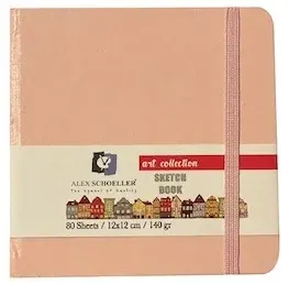 ALEX SKETCH DEFTERİ 12x12 ART COLLECTION 140 GR PEMBE 80 YP ALX-9536