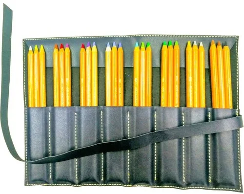 KOHINOOR DERİ ÇANTA SET 24 LÜ PASTEL PENCİL KN03