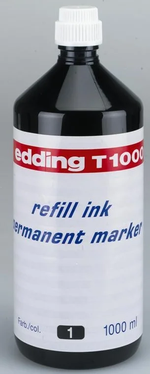 EDDING PERMANENT MÜREKKEP 1000 ML E-T1000 KIRMIZI
