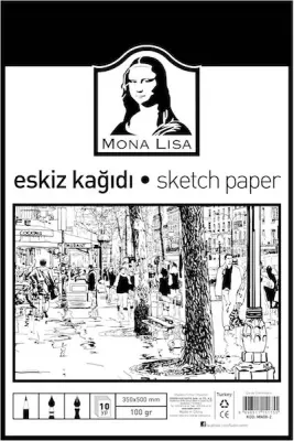 SÜDOR ESKİZ KAĞIDI 35X50 100G 10 YP MN08-2