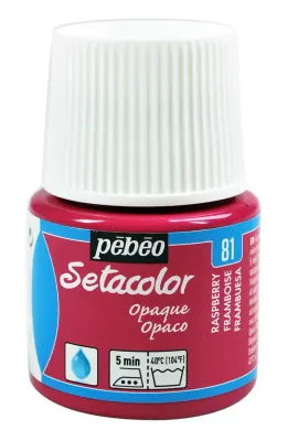PEBEO KUMAŞ BOYASI SETACOLOR OPAQUE 45 ML 295*81 RASBERRY