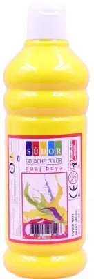 SÜDOR GUAJ BOYA 500 ML LİMON SARI SD509-01
