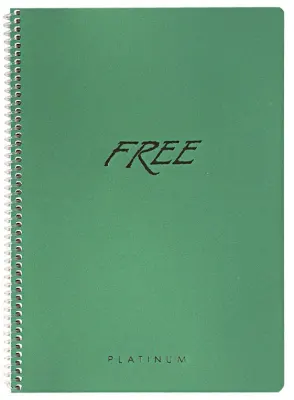 KESKİN DEFTER FREE PLATİNUM A4 PP KAPAK SPİRALLİ 80 YP. KARELİ 320322