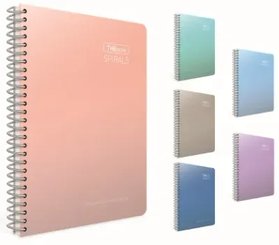 GIPTA DEFTER THEBOOK SPIRALS 17x24 SPİRALLİ SERT KAPAK 100 YP. ÇİZGİLİ 5513